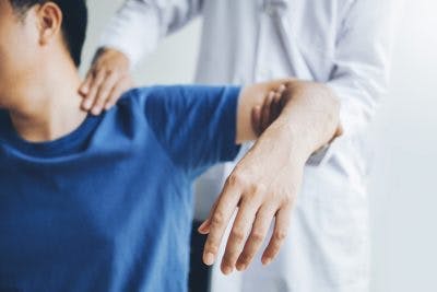 passive Übung nach massivem Schlaganfall