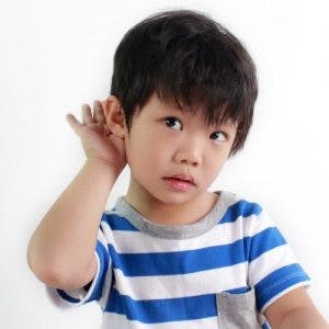child with cerebral palsy experiencing hearing loss