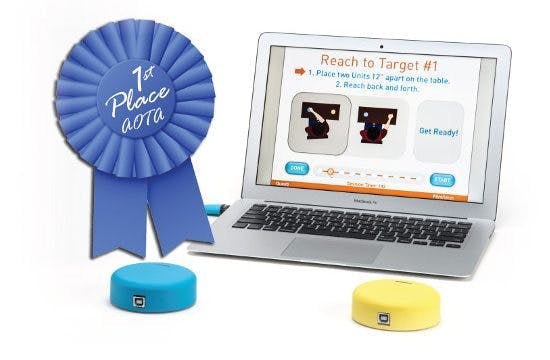 fitmi neurorehab device first place award at american occupational therapy awards