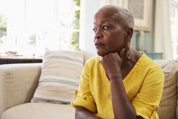 woman wondering how to treat incontinence after stroke