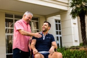 people with complete paraplegia after spinal cord injury can still use their arms