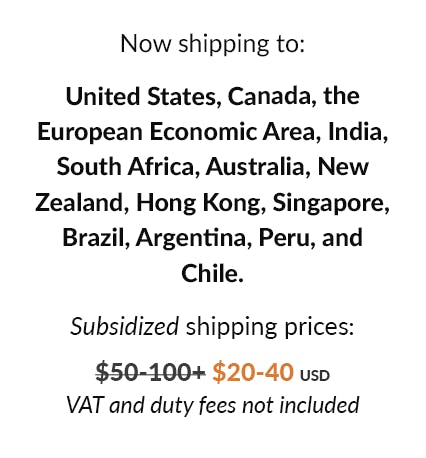 list of international countries for lightbox