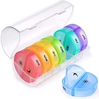 Pastillero organizador de regalo para sobrevivientes de derrames cerebrales