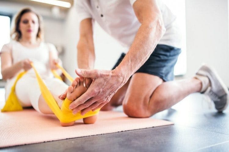 Rehabilitación pie caído