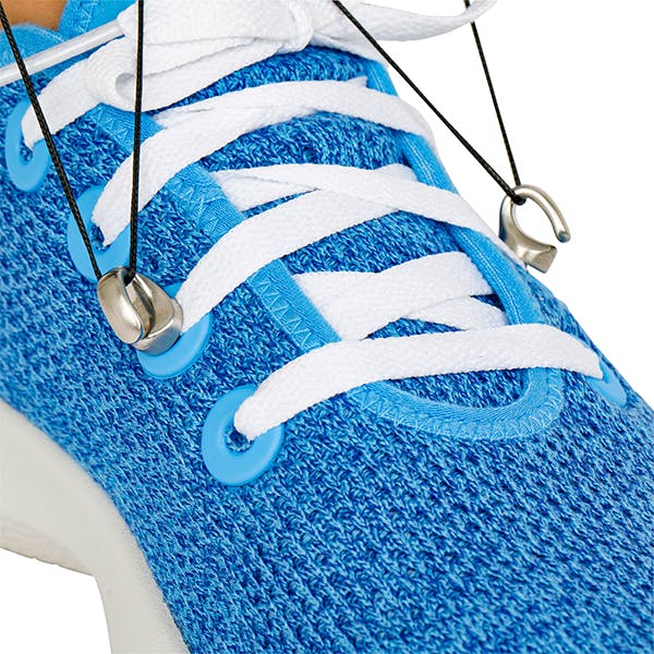 eyelet hooks on the Flex-AFO brace