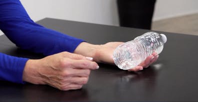 ejercicio rodante para mano hemipléjica 