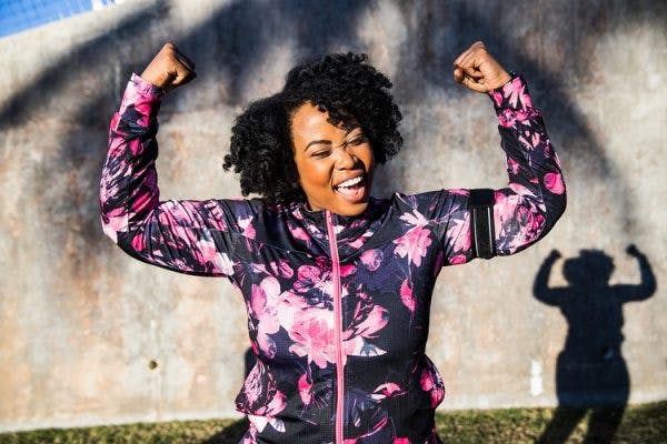 woman feeling inspired after understanding brain injury quotes